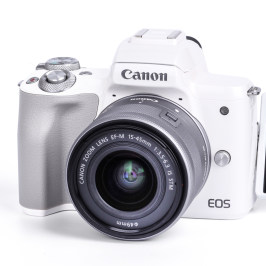 Canon佳能EOS M50二代高清旅游入门级vlog女微单反数码照相机M200